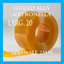 PVC GIALLO TRASPARENTE CETRONELLA